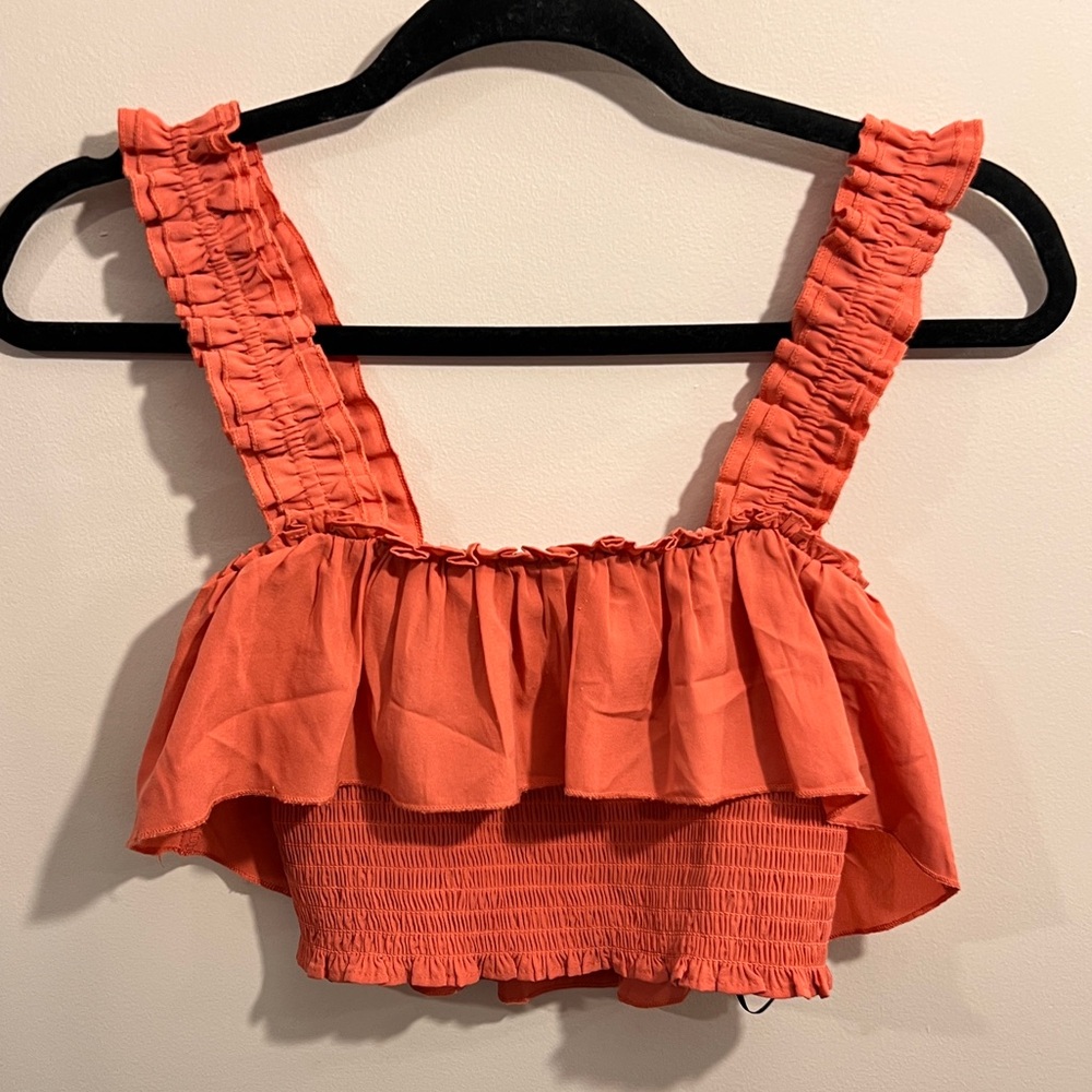 Forever 21 Women’s Ruffled Tank Top